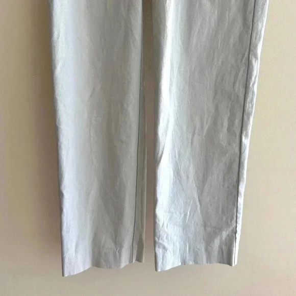 Ellen Tracey Light Blue/Grey Stretch Ankle Pants, Size Medium - Picture 5 of 16
